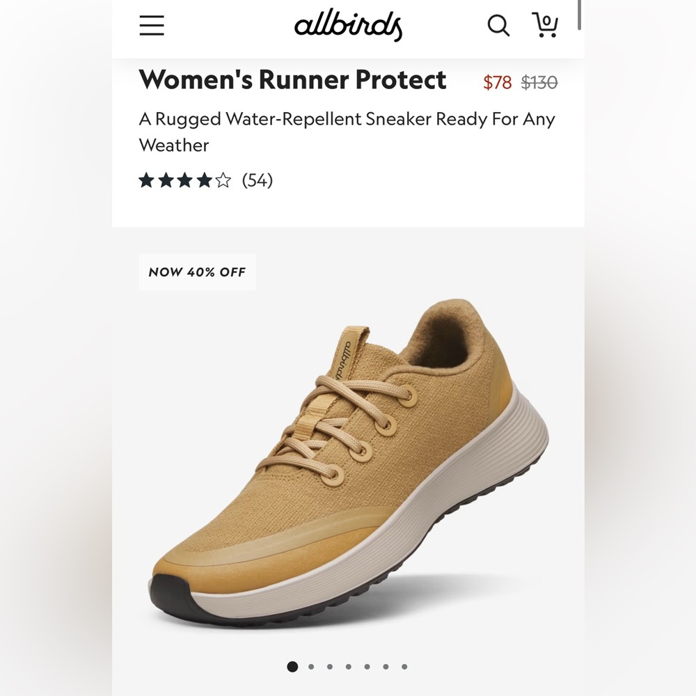 Allbirds Women’s Runner Protect - Stony Beige